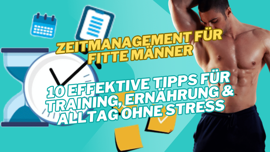 Zeitmanagement fĂŒr fitte MĂ€nner: 10 effektive Tipps fĂŒr Training, ErnĂ€hrung & Alltag ohne Stress
